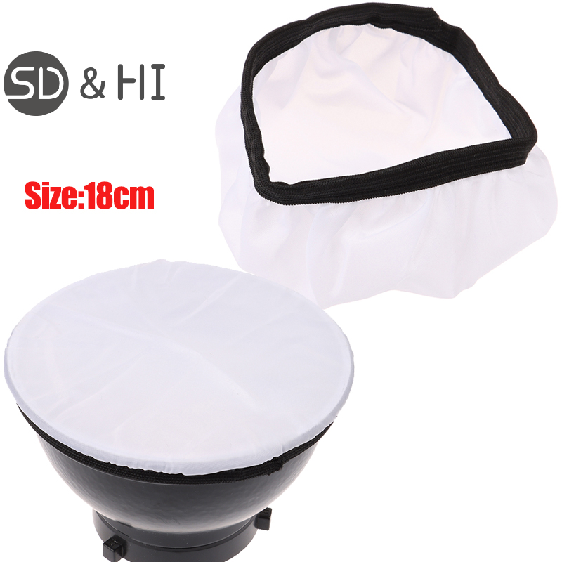 Photography Lighting System - 18CM standart stüdyo Strobe reflektör için