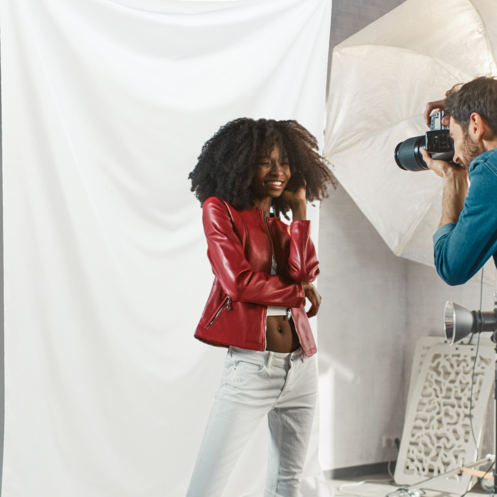 Photography Lighting Weight Bags - Beyaz Fotoğraf Arka Planı Premium Polyester
