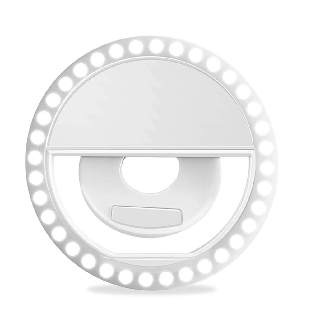Quality Photography Lighting - USB Şarjlı LED Selfie Halka Işığı