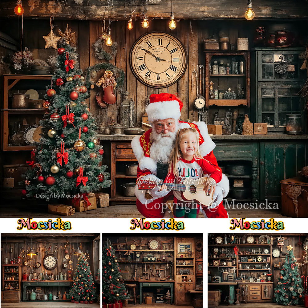 Photography Lighting Workshops - Mocsicka Noel Baba'nın Atölyesi Ahşap Fotoğraf