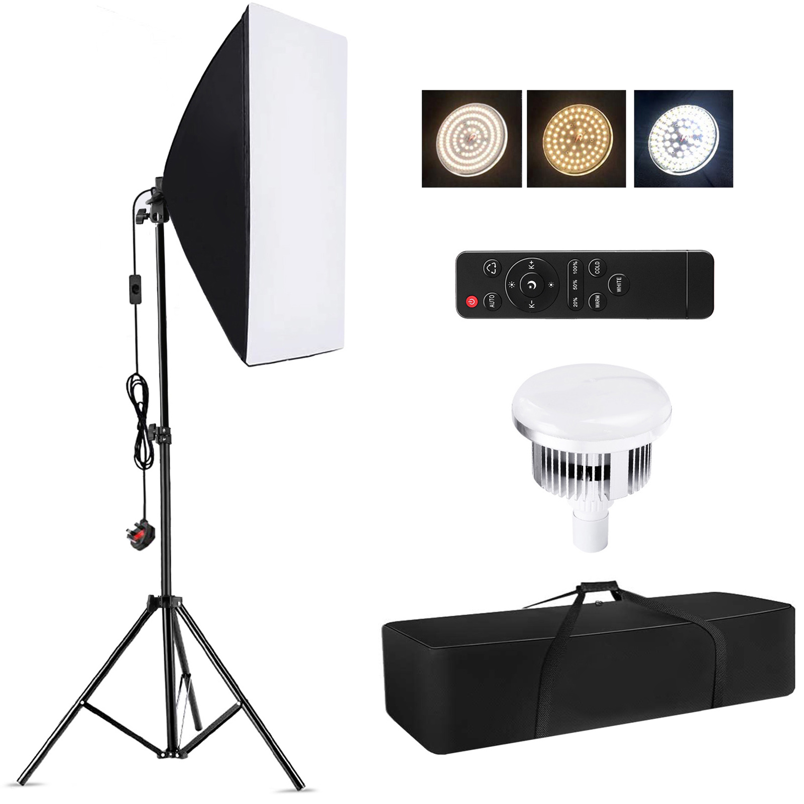Photography Lighting Color - Camnoon Studio Fotoğrafçılık Işık Seti Softbox