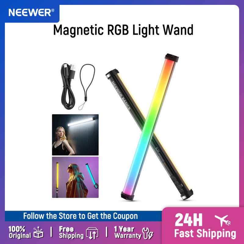 Photography Lighting System - NEEWER Basics 21 inç Manyetik RGB