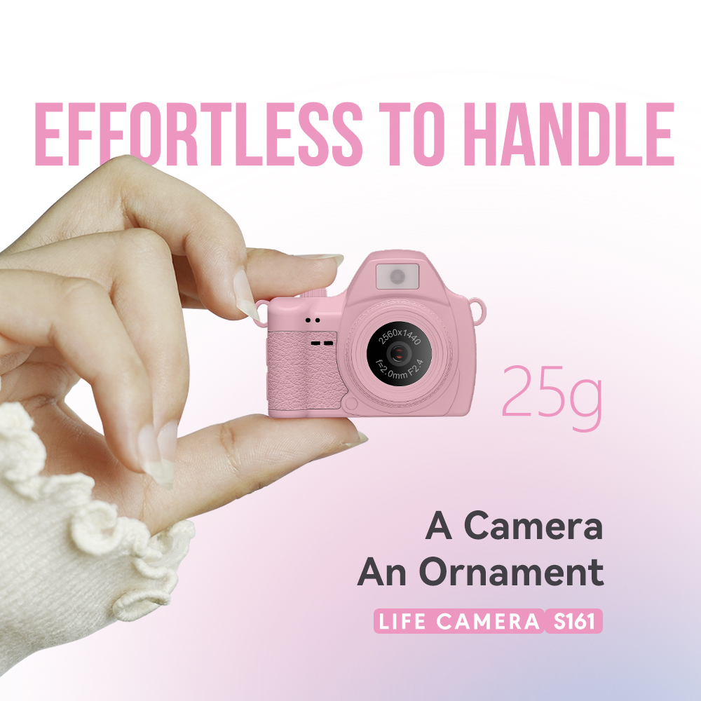 Photography Lighting System - Mini Dijital Kamera S161 2K HD