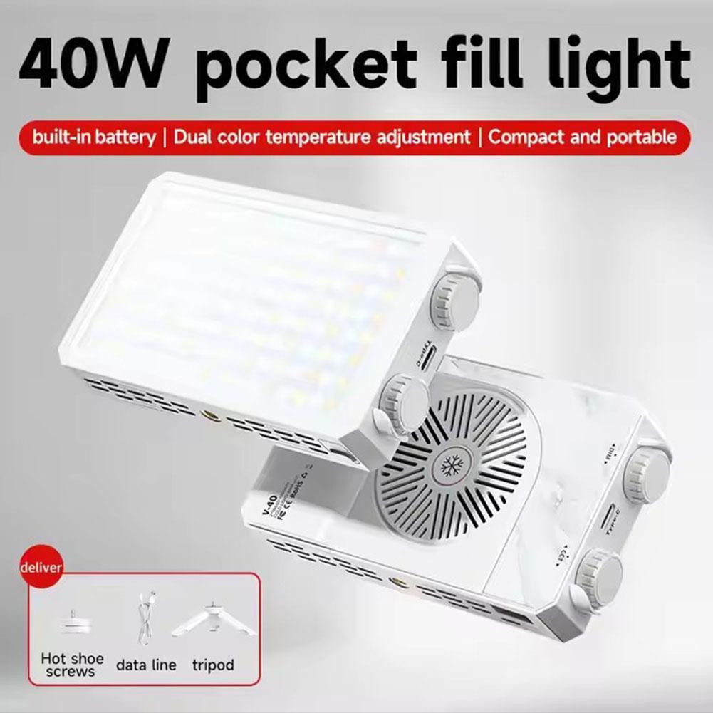 Photography Lighting Color - Özelleştirilebilir 40W LED Kamera Işığı 2500K-9000K