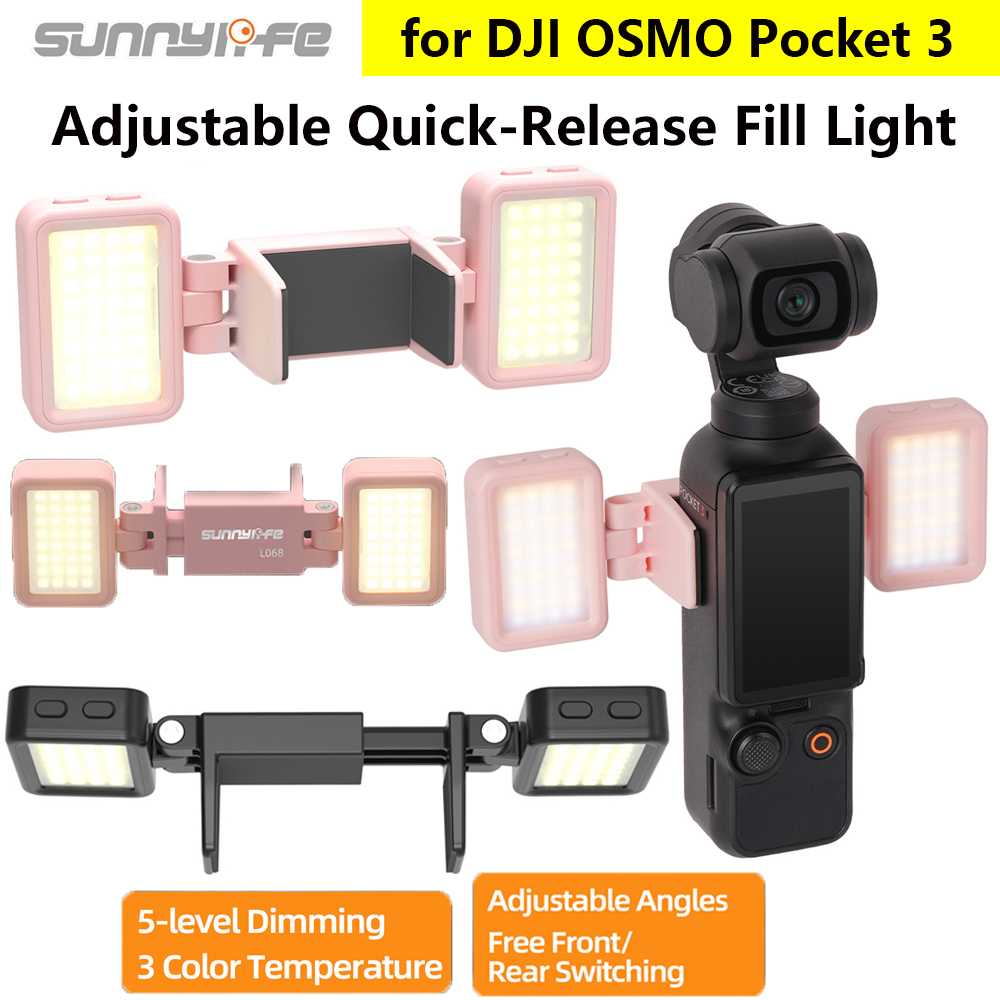 Photography Led Lighting Kit - Sunnylife Hızlı Çıkartılabilir Dolgu Işığı Video