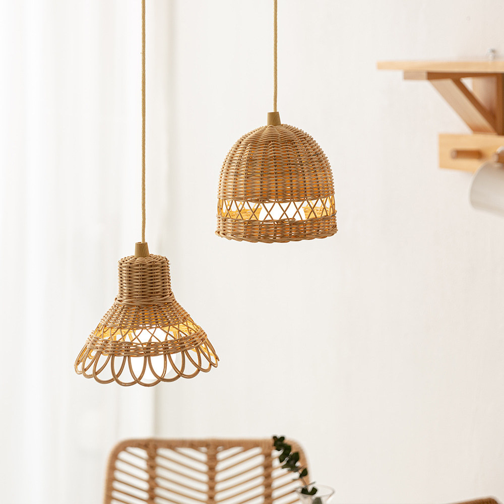 Photography Lighting Home - Rattan abajur el yapımı fotoğraf aksesuarları