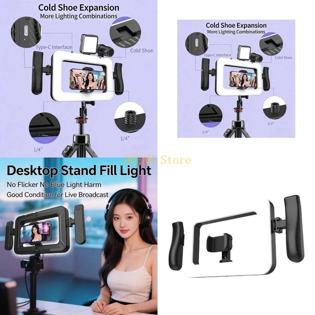 Photography Lighting Color - Taşınabilir Işık Selfie Kamera için 360
