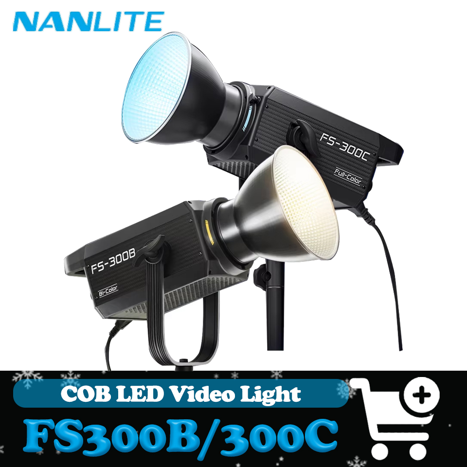 Photography Lighting System - Nanlite FS-300C FS-300B Video Işığı 2700K