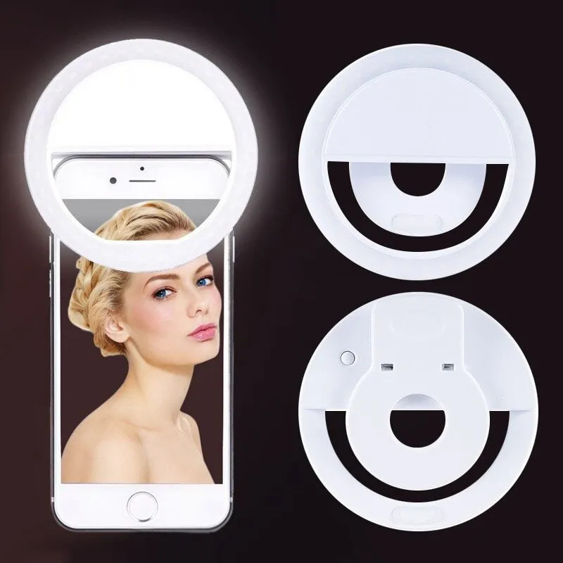 USB şarj edilebilir LED Selfie - Quality Photography Lighting incelemesi ve fiyatı