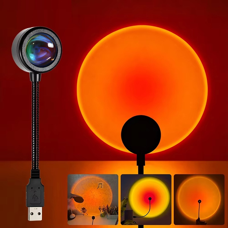Renkli Degrade USB Gün Batımı  - Photography Lighting Home incelemesi ve fiyatı