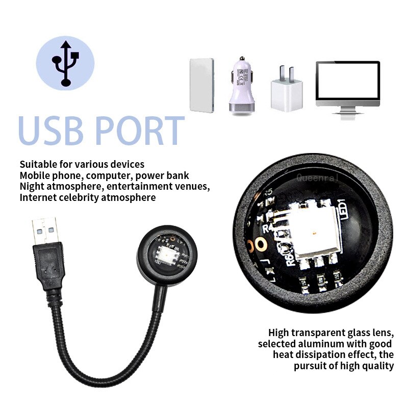 Renkli Degrade USB Gün Batımı  - Photography Lighting Home incelemesi ve fiyatı