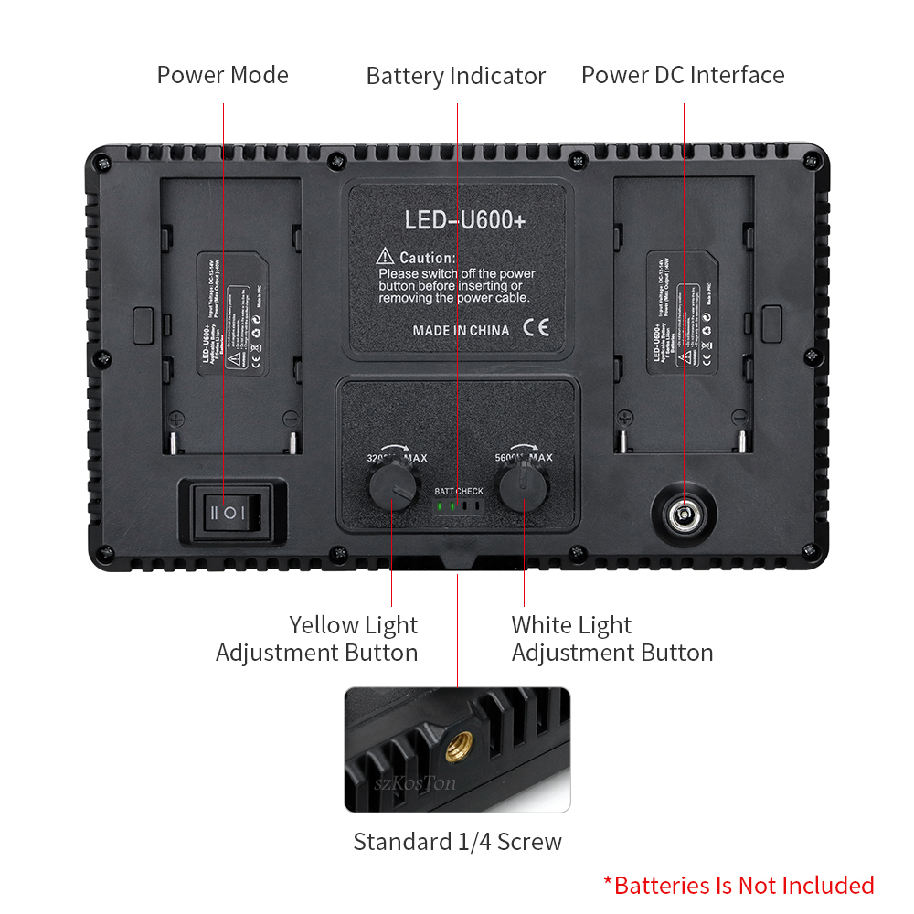 U800 LED fotoğraf stüdyo ışığı - Photography Lighting System incelemesi ve fiyatı