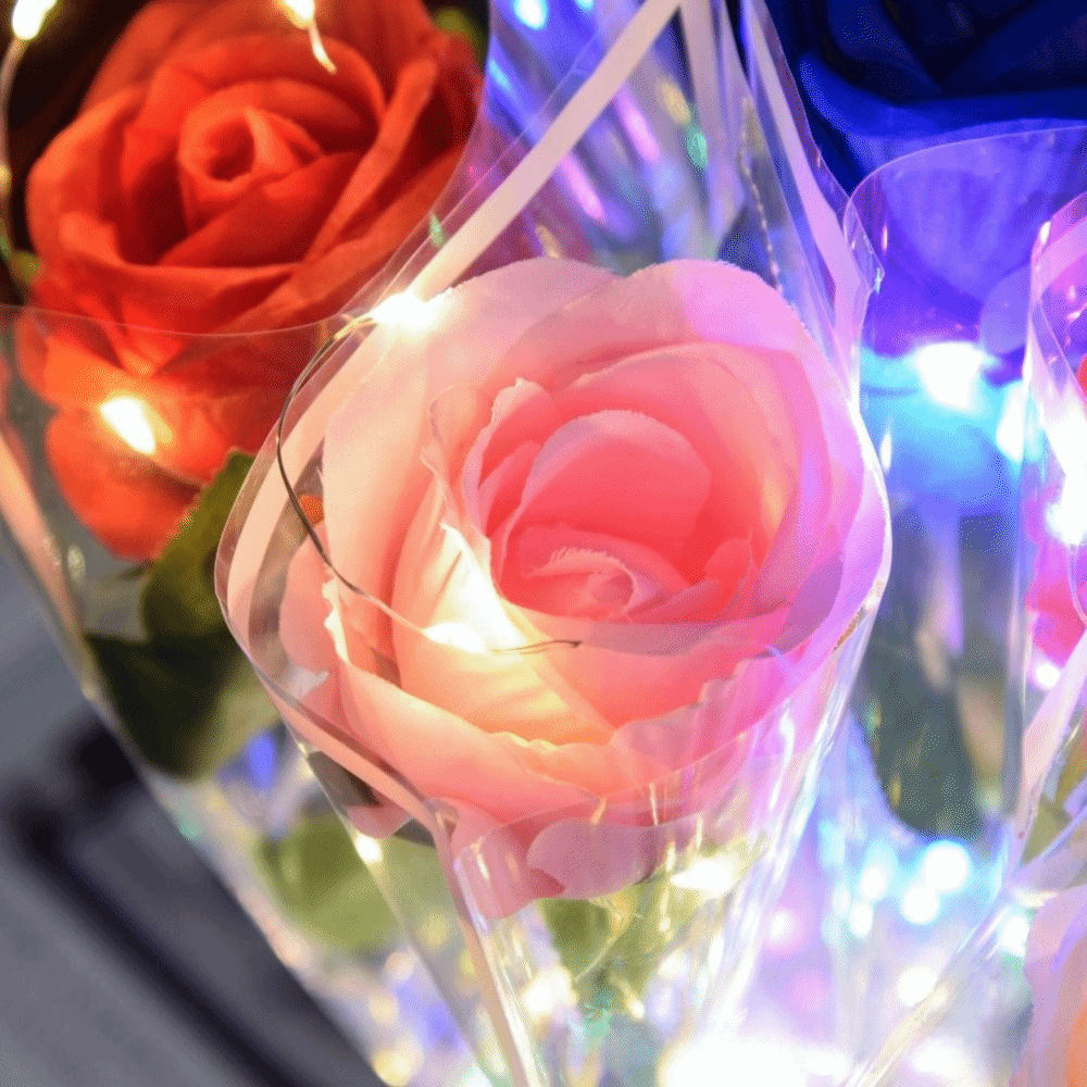 Parlayan Yapay Gül Çiçeği LED  - Photography Lighting Home incelemesi ve fiyatı