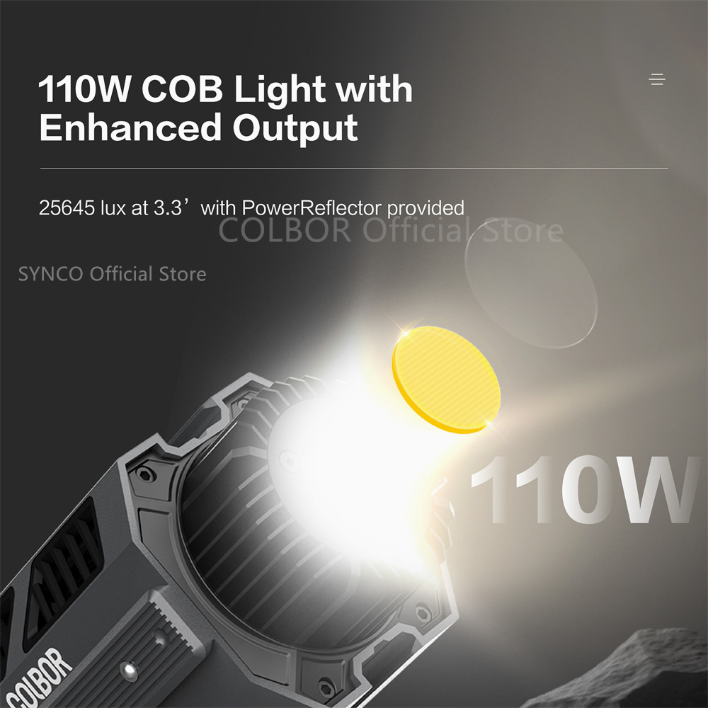 COLBOR CL100X COB Led ışık Vid - Photography Lighting System incelemesi ve fiyatı