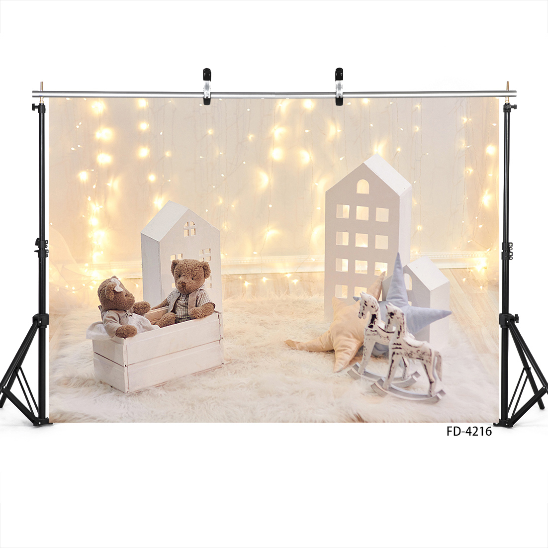 Noel ışık dize oyuncak ayı at  - Photography Lighting Home incelemesi ve fiyatı
