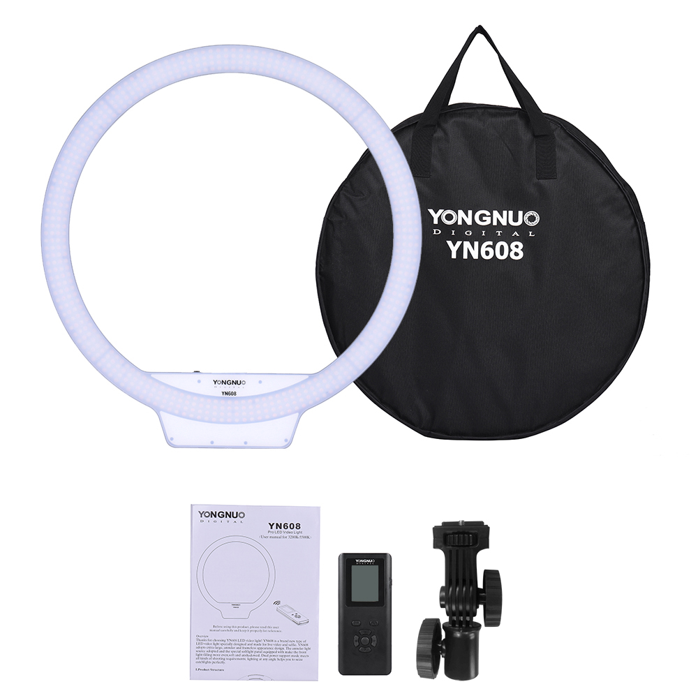 YONGNUO YN608 Stüdyo Halka LED - Photography Lighting Options incelemesi ve fiyatı