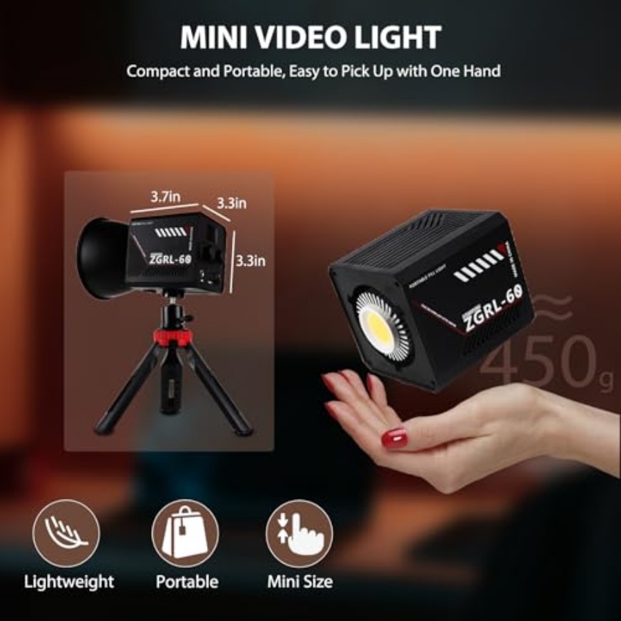 60W COB LED Video Işığı, 8000  - Photography Lighting Color incelemesi ve fiyatı