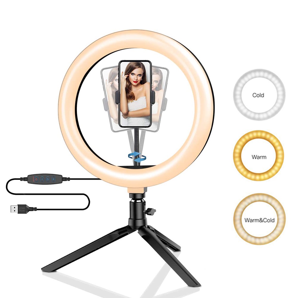 26 cm 10 inç Led Halka Selfie  - Photography Led Lighting Kit incelemesi ve fiyatı