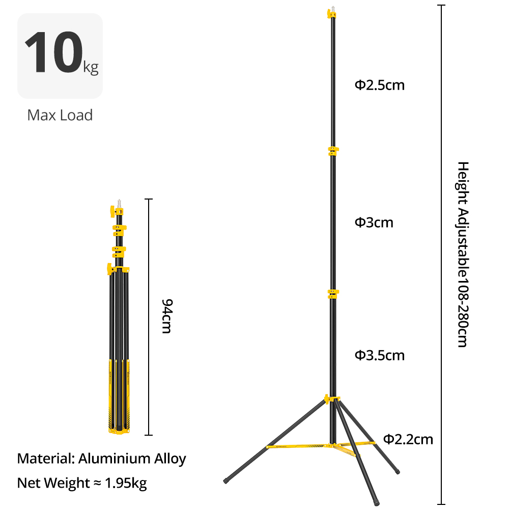AMBITFUL GM280Y 280cm Profesyo - Photography Lighting For Products incelemesi ve fiyatı
