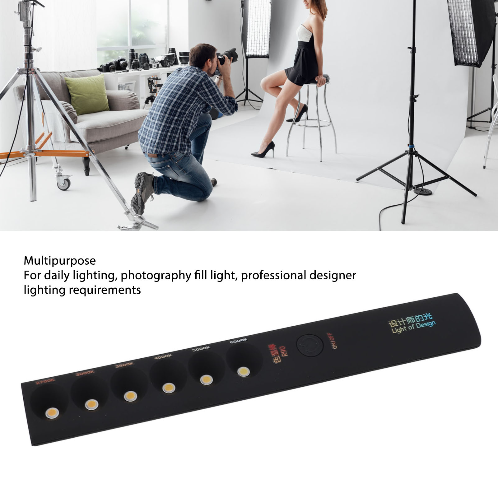 Video Işık Çubuğu Taşınabilir  - Photography Lighting Color incelemesi ve fiyatı