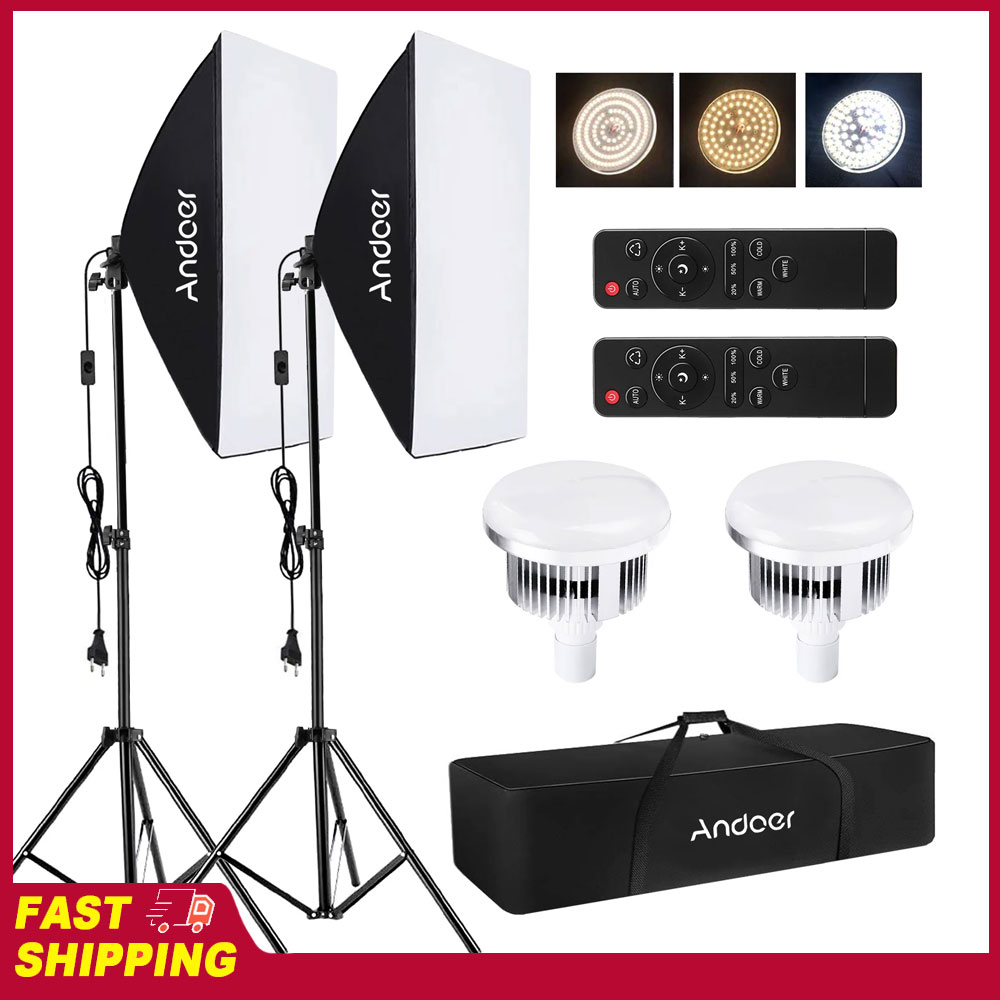 Andoer Softbox Aydınlatma Seti - Photography Led Lighting Kit incelemesi ve fiyatı