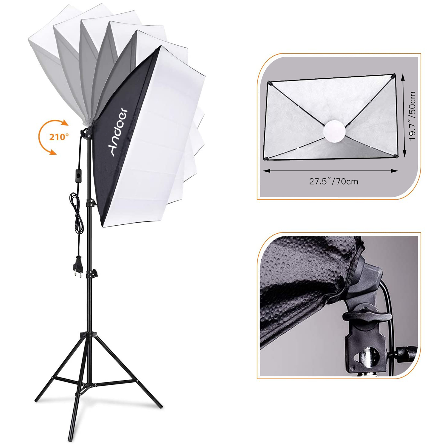 Andoer Softbox Aydınlatma Seti - Photography Led Lighting Kit incelemesi ve fiyatı