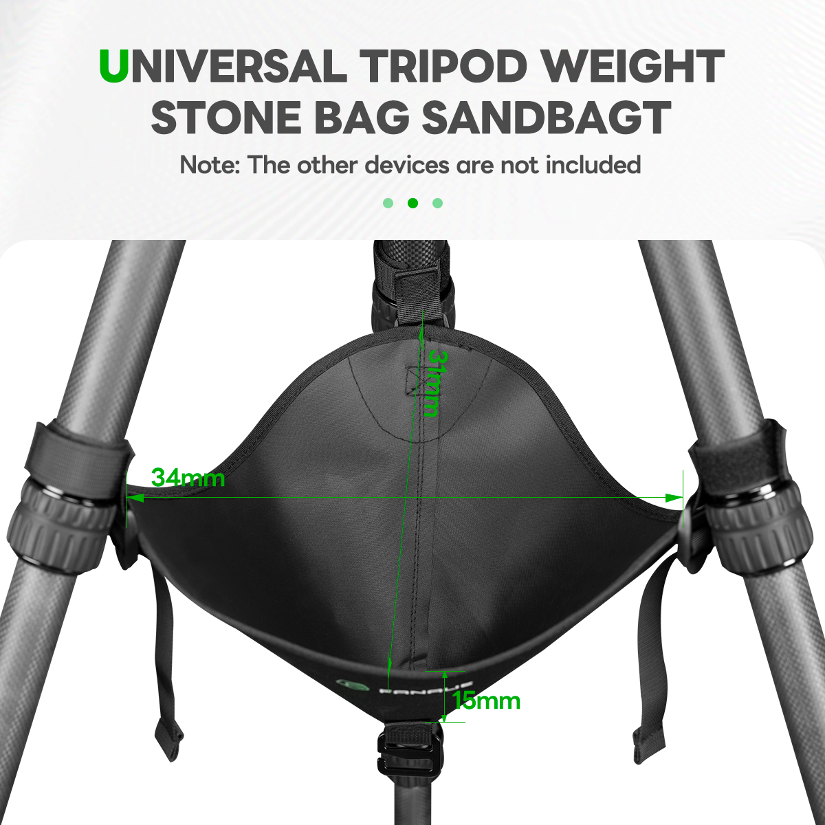 FANAUE Tripod taş çanta stüdyo - Photography Lighting Weight Bags incelemesi ve fiyatı