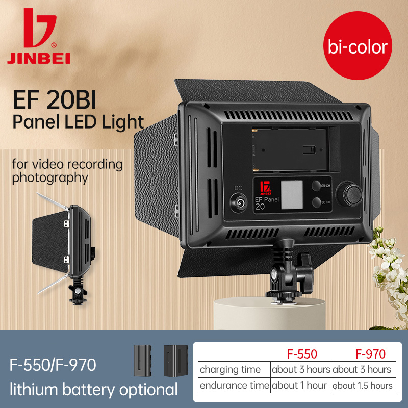 JINBEI EF20BI LED Video Işığı  - Photography Lighting Options incelemesi ve fiyatı